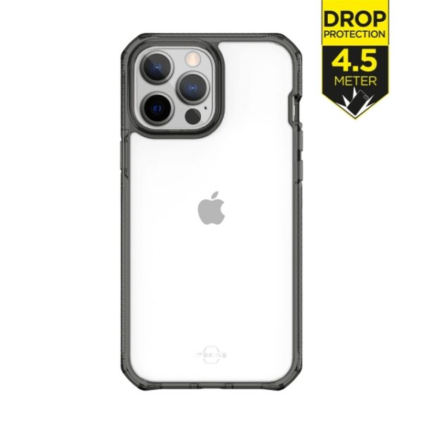 ITSKINS Level 3 SupremeClear for Apple iPhone 13 Pro Max Smoke/Transparent